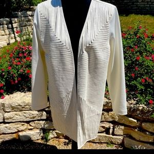 Chico’s, Ivory, Long Sleeve, Jacket, Size 3